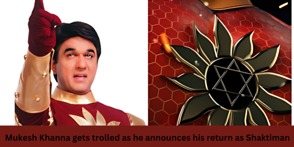 Mukesh Khanna gets trolled as he announces his return as Shaktiman, fans say, 'It’s time to move on