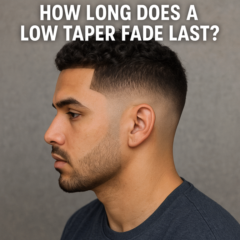 how long does a low taper fade last