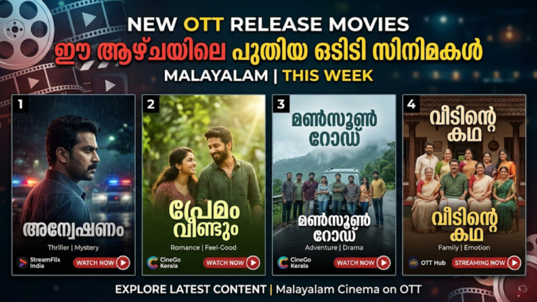 New OTT Release Movies Malayalam This Week