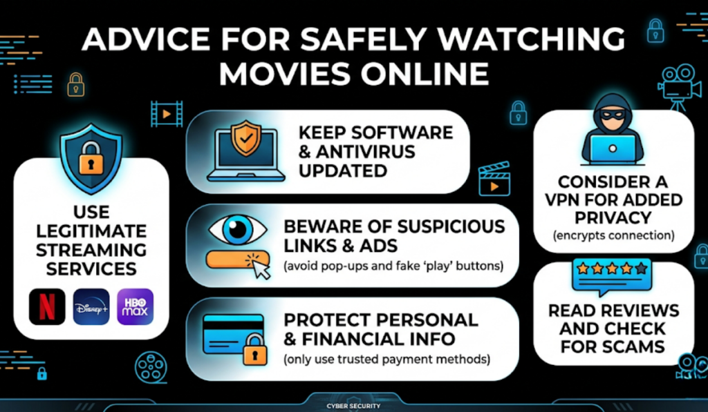 Advice for Safely Watching Movies Online