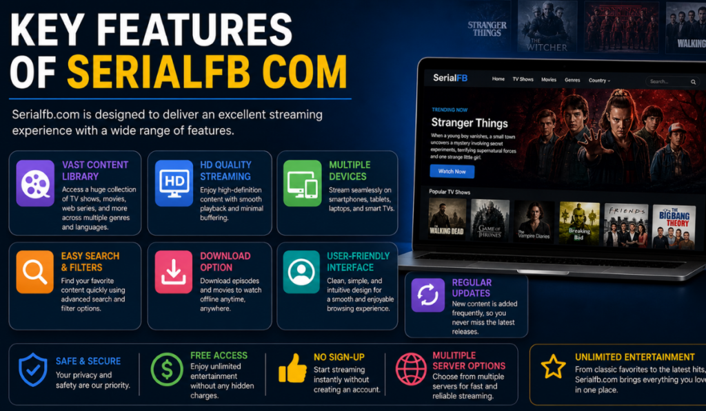 Key Features of Serialfb com