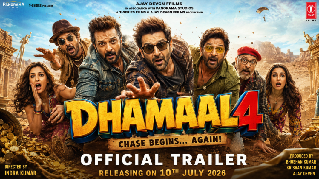 Dhamaal 4: Release Date, Cast, Crew, Trailer & OTT Update(2026) Dhamaal 4